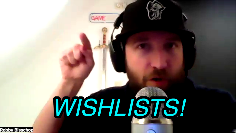 WISHLISTS! with Robby Bisschop